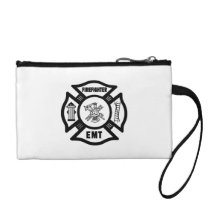 Firefighter EMT Change Purse