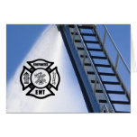 Firefighter EMT Greeting Card