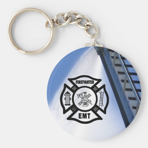 Firefighter EMT Key Chain