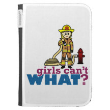 Firefighter Girls Kindle 3 Cover