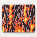 Firefighter Harley Racing Flames Gifts! mousepads