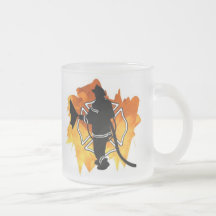 Firefighter IN Flames Coffee Mugs