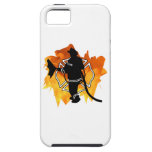 Firefighter In Flames iPhone 5 Cases