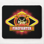 Firefighter Logo mousepads