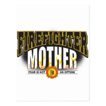 Firefighter Mother Postcards