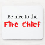 Firefighter Mouse Pad.