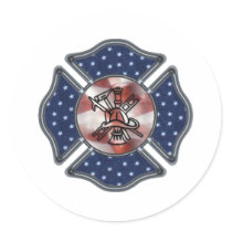 Firefighter Patriotic Maltese