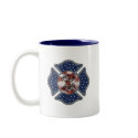 Firefighter Patriotic mugs