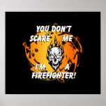 Firefighter Scare posters