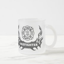 Firefighter Tattoo Mugs