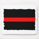 Firefighter Thin Red Line Mouse Pads