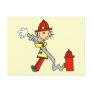 Firefighter with Hose Tshirts and Gifts