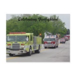Firefighter's Celebration postcards