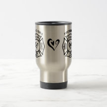 Firefighter's Girlfriend Mug