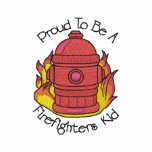 Firefighter's Kid embroidered shirts