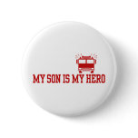 Firefighter's Mum Dad buttons