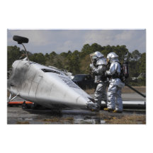 Firefighters respond to the scene photo art