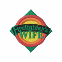 Firefighter's Wife Embroidered Shirt