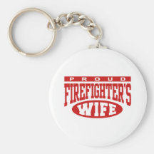 Firefighter's Wife Keychain
