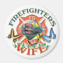 Firefighter's Wife Magnet