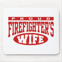 Firefighter's Wife Mouse Pad