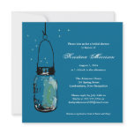 Fireflies & Mason Jar Bridal Shower Personalized Invitation