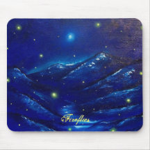 Fireflies Mousepad