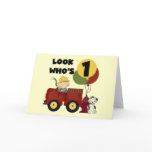 Fireman 1st Birthday Tshirts and Gifts Cards