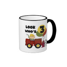 Fireman 3rd Birthday T-shirts and Gifts Coffee Mug