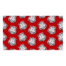 Fireman Badge Business Card Template