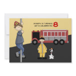 Fireman Birthday Party Invitation
