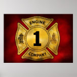 Fireman - Engine Company 1 posters