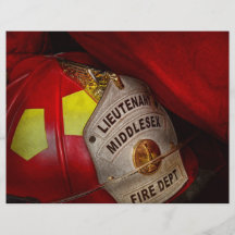 Fireman - Everyone loves red Full Colour Flyer