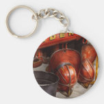 Fireman - Hats - I volunteered for this Keychains