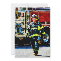 Fireman Personalized Announcement