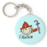 Fireman Keychain
