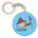 Fireman Keychain