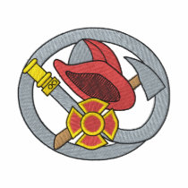 Fireman Logo Embroidered Shirt