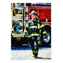 Fireman Personalized Announcement