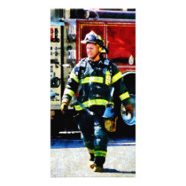 Fireman Picture Card