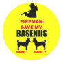 Fireman Save My Basenjis