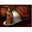 Fireman - The fire chief photo sculptures