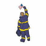 Fireman with Flag