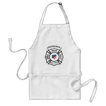 Fireman Wives USA Aprons