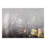 Fireman - Worn and used Personalized Invites