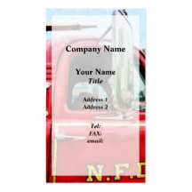 Fireman's Best Friend Business Card Template