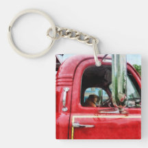 Fireman's Best Friend Key Chain
