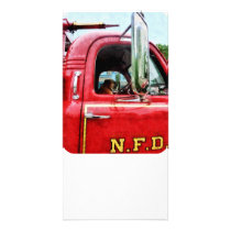 Fireman's Best Friend Photo Card Template