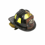 Fireman's Helmet Magnet photo sculptures