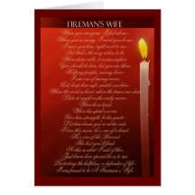 Fireman's Wife ... Cards